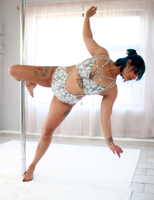 Allegra Set (Snake Print)