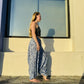 Lotus Pants (Blue Floral)