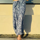 Lotus Pants (Blue Floral)
