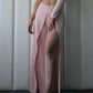 Jasmine Split Pants (Pale Pink)
