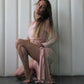 Jasmine Split Pants (Pale Pink)