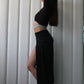 Jasmine Split Pants (Black)