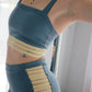 Ayesha Top (Dusty Blue & Gold)
