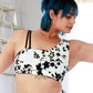 Hello Boys Top (Floral Print/ Black)